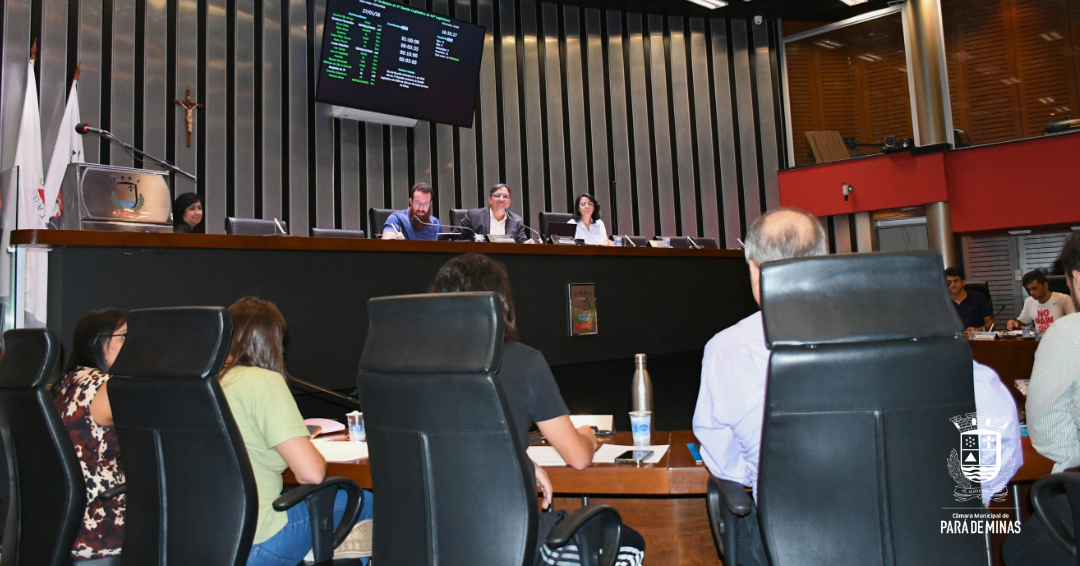 2ª Reunião Ordinária da Câmara Municipal de Pará de Minas em 2026.