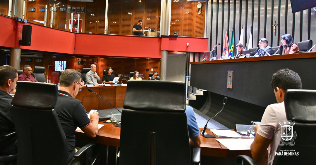 8ª Reunião Ordinária da Câmara Municipal de Pará de Minas em 2026